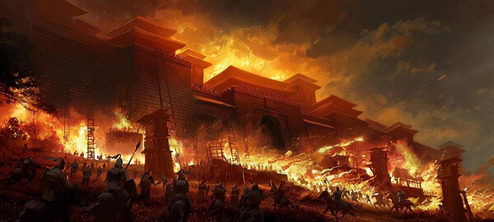 老骥伏枥志千里，血点沙场腹内饿