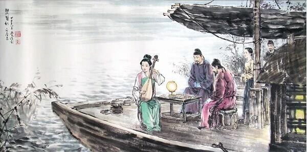 终南山翠色欲流，肆弦壹声如裂帛-终南山翠色欲流,肆弦壹声如裂帛